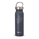 Primus Klunken 700ml stainless steel water bottle with cork lid and carry handle, ideal for hiking and outdoor use.