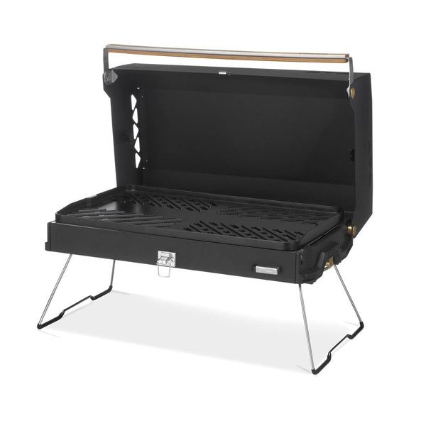 Portable lightweight Primus Kuchoma gas grill stove with foldable legs for outdoor camping and BBQ cooking