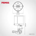 Primus Micron gas lamp lantern light adjustable bright ignition hanging system