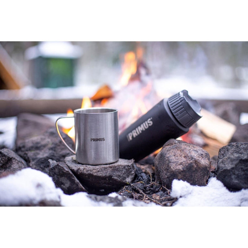 Primus TrailBreak Vacuum Bottle 500ml 24 hours heat cold retention black mate