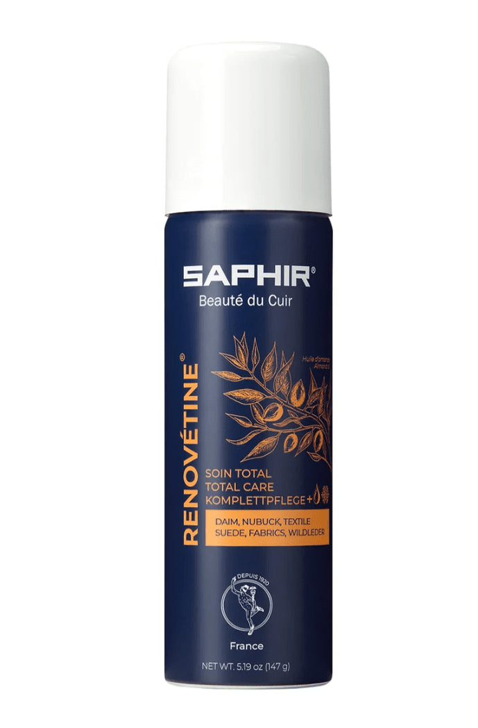 Saphir Renovétine Suede & Nubuck Renovator Spray 200ml Dark Brown