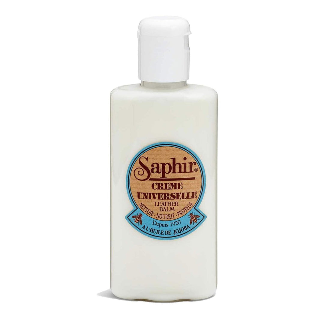 Saphir Universal Cream Leather Conditioner Care Shoes Bags Smooth Leather 150ml