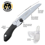 Silky Pocketboy 130-10 Compact Folding Saw Bushcraft Stainless Steel Blade