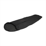 Snugpak Bivvi Bag Half Length Front Zipper Water Resistant Sleeping Bag Black