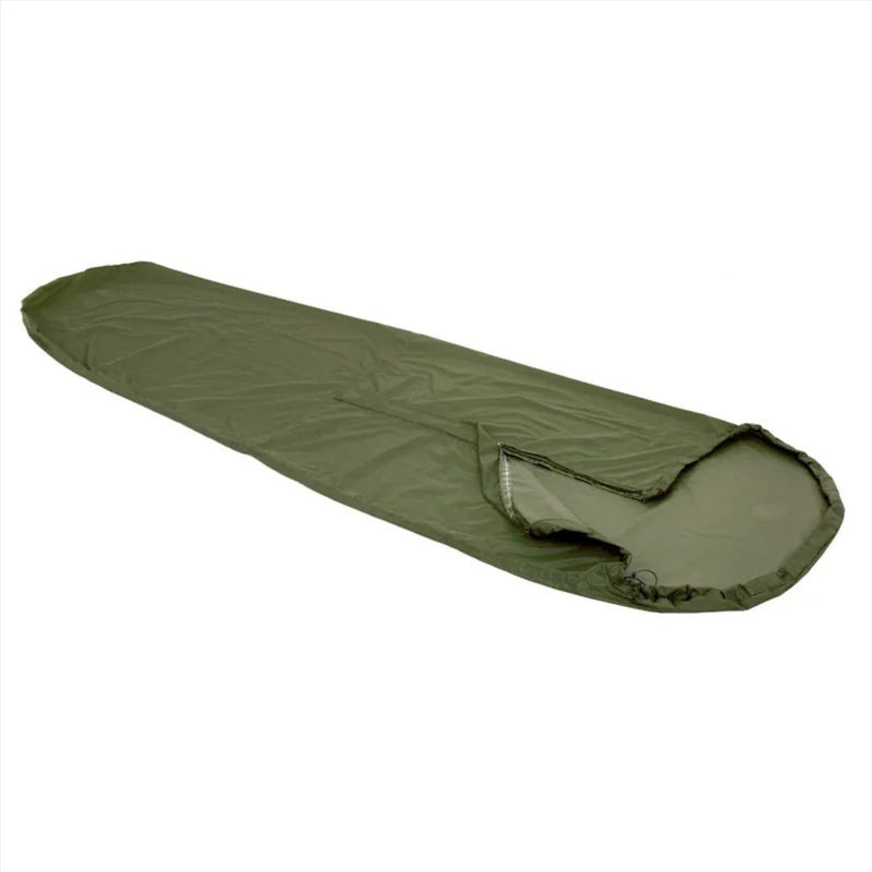 Snugpak BIVY Bag Half Length Front Zipper Water Resistant Sleeping Bag Olive