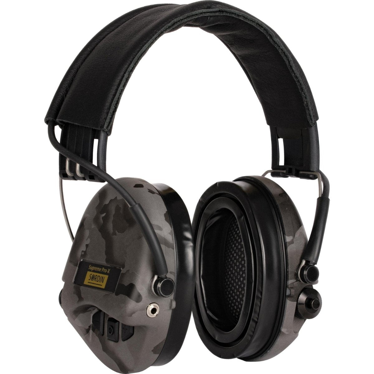 Sordin Supreme Pro X Hear2 LED Gel Active Hearing Protection Night Camo