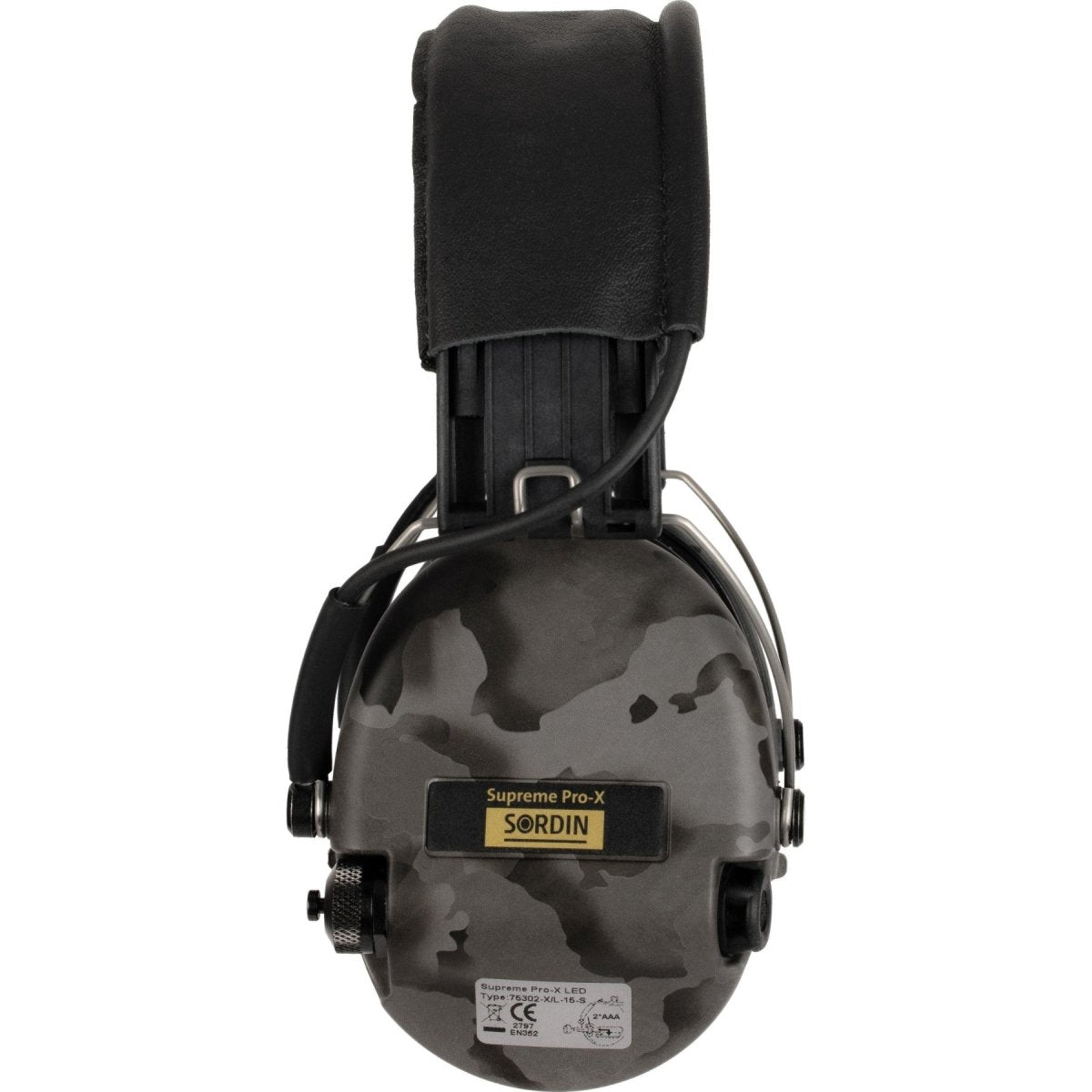 Sordin Supreme Pro X Hear2 LED Gel Active Hearing Protection Night Camo