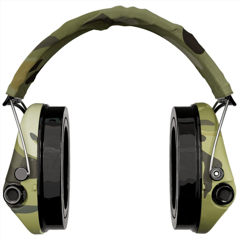 Sordin Supreme Pro-X LED Active Hearing Protection Two Microphones Camo
