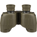 Steiner Military Marine 8x25 olive green rugged binoculars with auto-focus for hunting and outdoor use