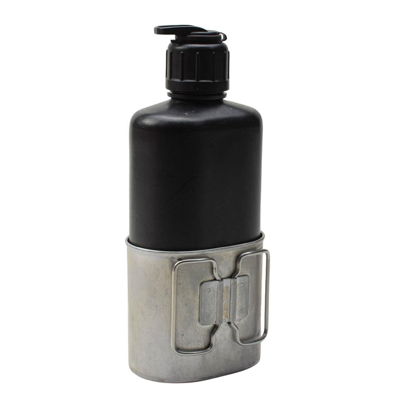 Swiss Army Drinking Flask Switzerland Water Bottle Military Canteen & Cup M84