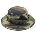 TACGEAR Brand French Army style Boonie hat CCE camo ripstop wide brim vent holes