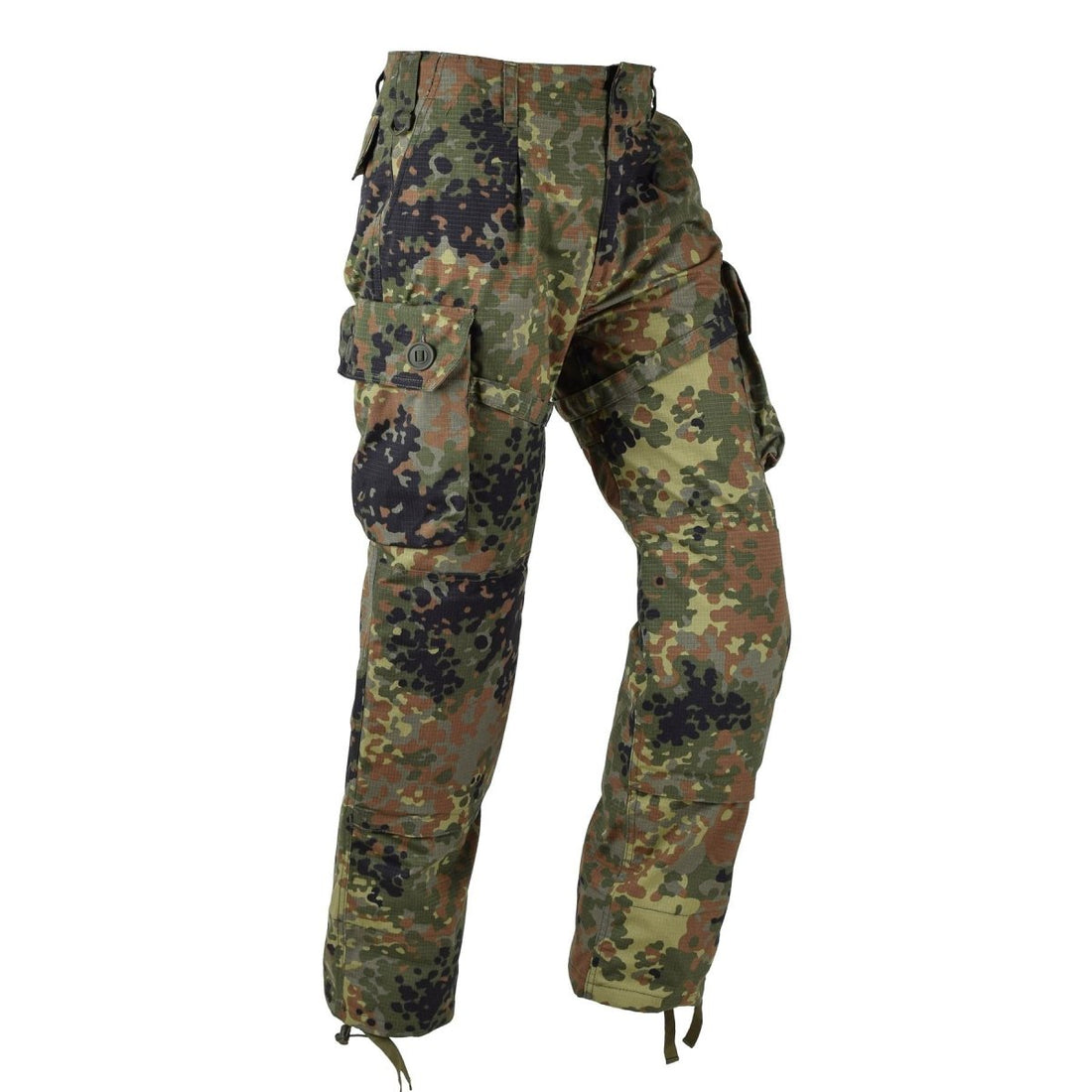 TACGEAR Brand German Army style field cargo combat pants flecktarn camo ripstop