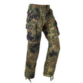 TACGEAR Brand German Army style field cargo combat pants flecktarn camo ripstop