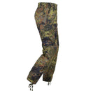 TACGEAR German Army style flecktarn camouflage cargo combat pants with ripstop fabric and multiple pockets.
