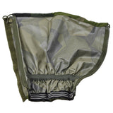 TACGEAR gaiters waterproof Swedish army M90 splinter camo metal hooks one size