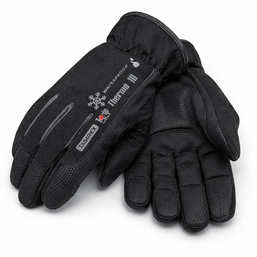TAMREX TouchGrip Winter Gloves Waterproof Insulated Touch Screen Black