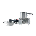 Tatonka Alcohol burner stove set outdoor cooking kit stainless steel pot stand