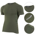 TEXAR military wear base layer short sleeve undershirt tactical troops underwear