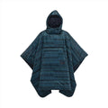 Therm-a-Rest Honcho Outdoor Poncho Ripstop Water Resistant Blanket Blue