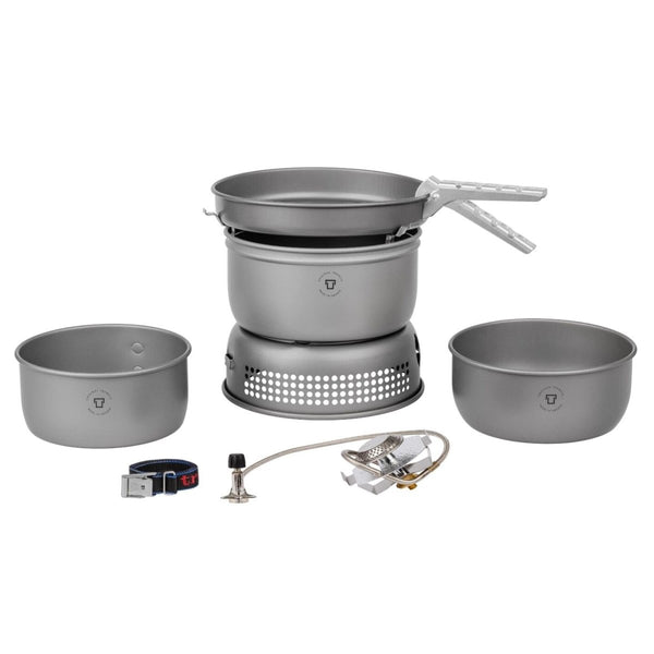 Trangia outdoor cookware stove set hard anodized aluminum lightweight camping - GoMilitar