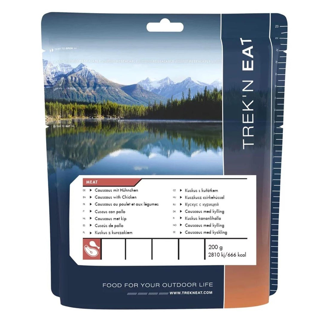 Trek'N Eat Main meal CousCous with Chicken Dehydrated outdoor survival food