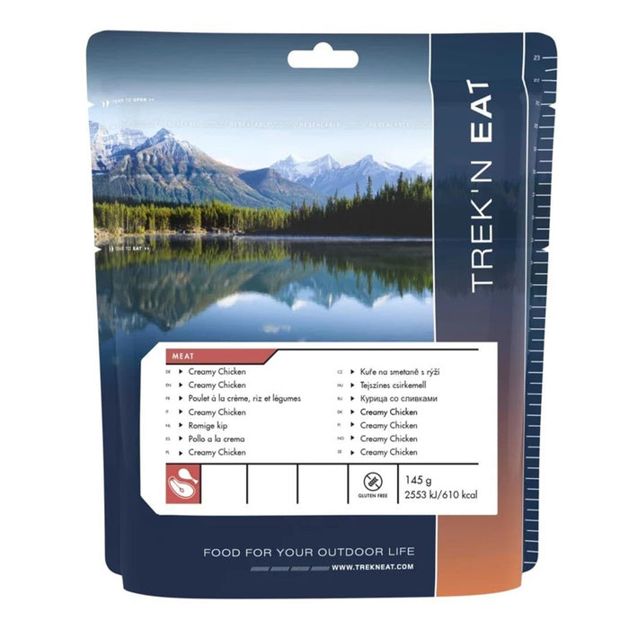 Trek'N Eat Main meal Creamy Chicken Dehydrated food outdoor trekking hiking - GoMilitar