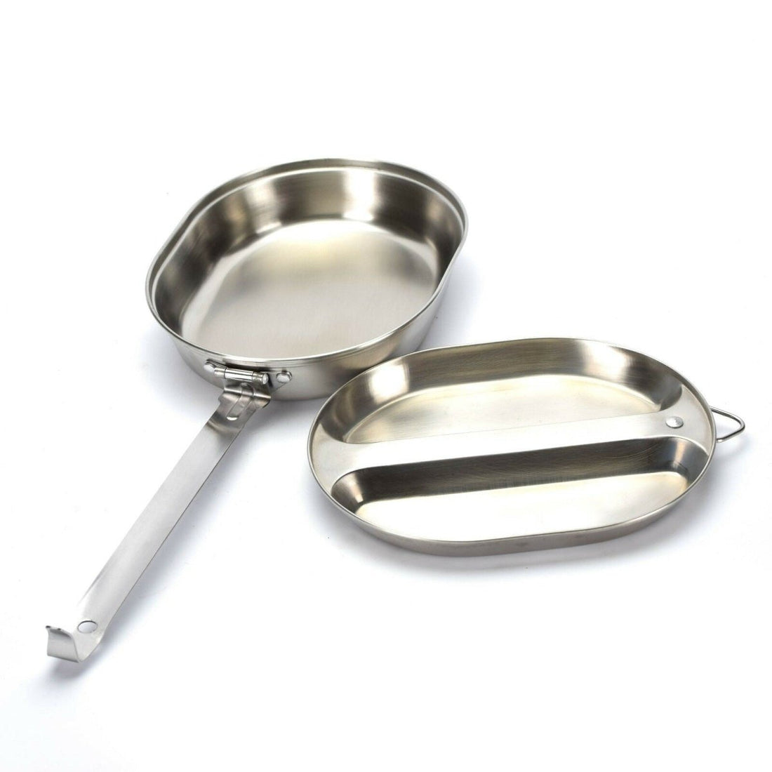 US Army mess kit stainless steel military mess tins US style eating utensils NEW