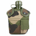U.S. Army style canteen M1 water bottle with cover cup & alice clips US military