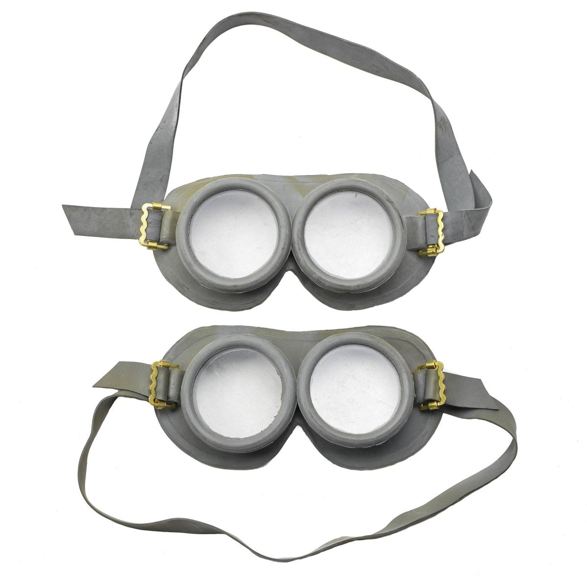 Vintage NATO round goggles eye protection glass army goggles