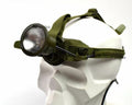 Vintage Swedish sweden military army Head lamp Head torch flashlight