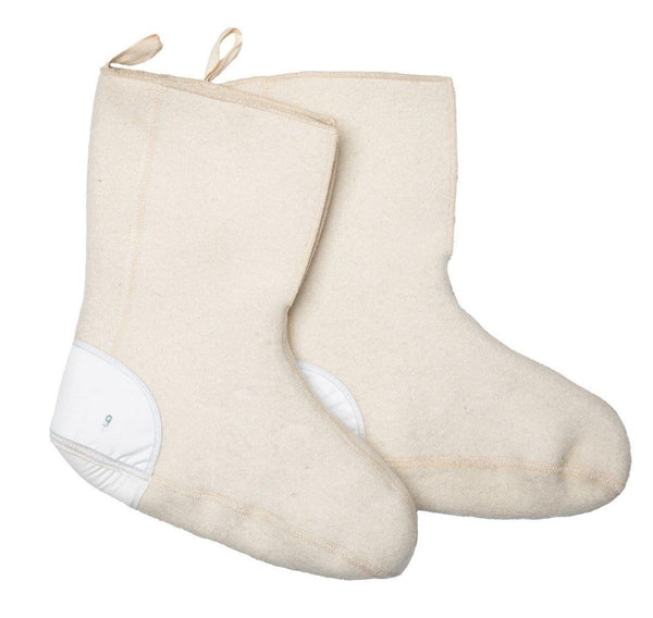 Original vintage Mukluk inner boots cold weather wool vintage boots extremely warm liner white double lined inserts